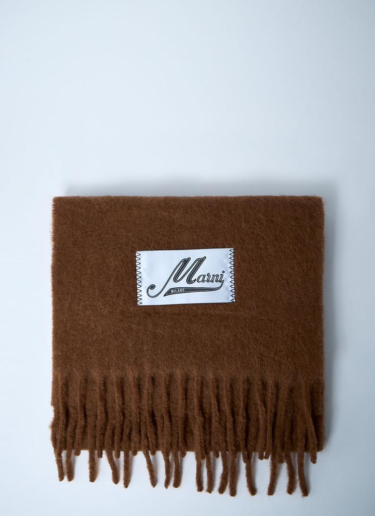 Marni Fringed Wool Scarf