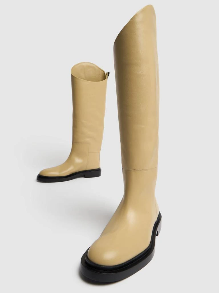 Jil Sander 25mm Leather Riding Boots 2