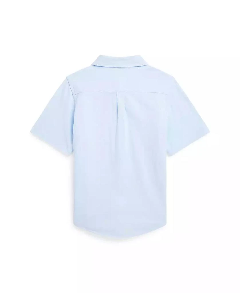 Ralph Lauren Big Boys Knit Oxford Short-Sleeve Shirt 2