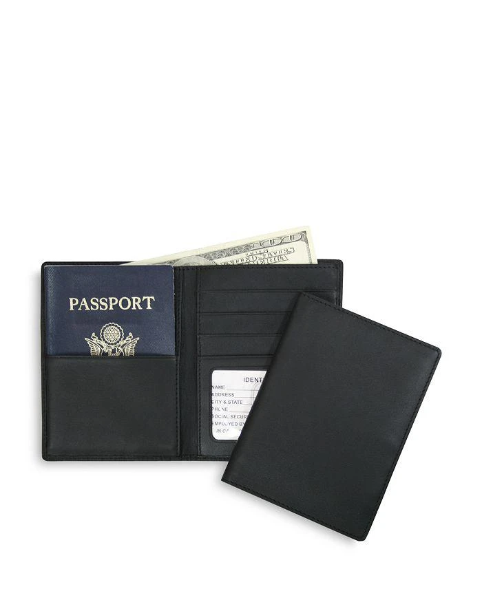 ROYCE New York Leather RFID-Blocking Passport Case & Wallet 3