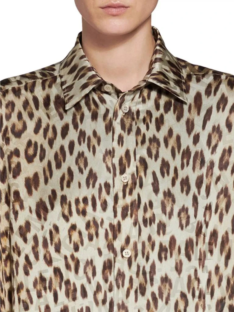 Balenciaga Leopard Shirt Oversized 5