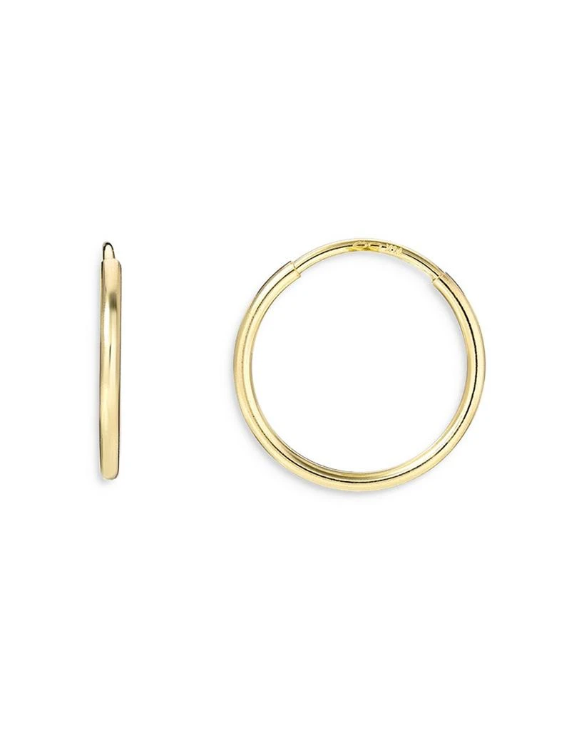 Zoe Lev 14K Yellow Gold Small Hoop Earrings 1