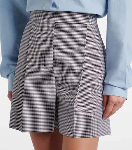 Dorothee Schumacher Casual Graphic gingham shorts 4