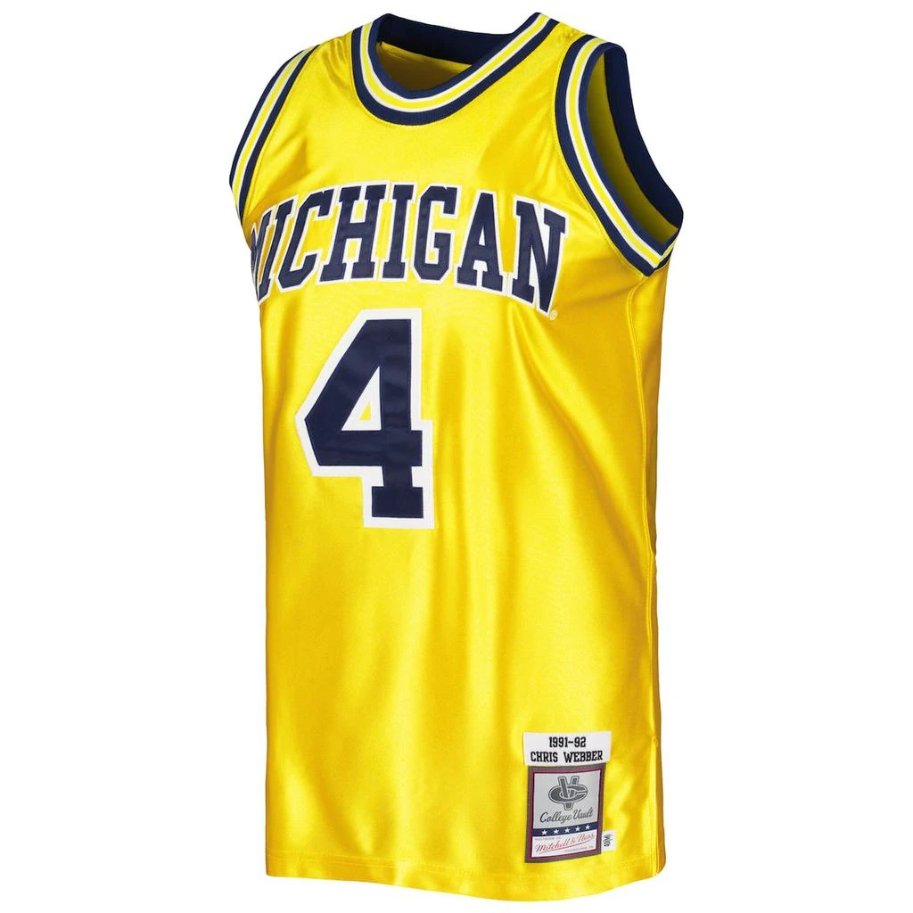 Mitchell & Ness Mitchell & Ness Michigan Authentic College Vault 1991/92 Jersey - Men's 1