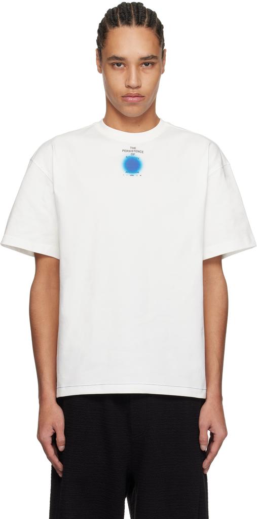 Shop Off-White Printed Graphic T-shirt on Sale at