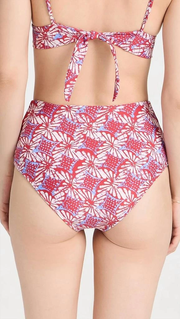 XIRENA Serena Bikini Bottom In Ruby Petal 2