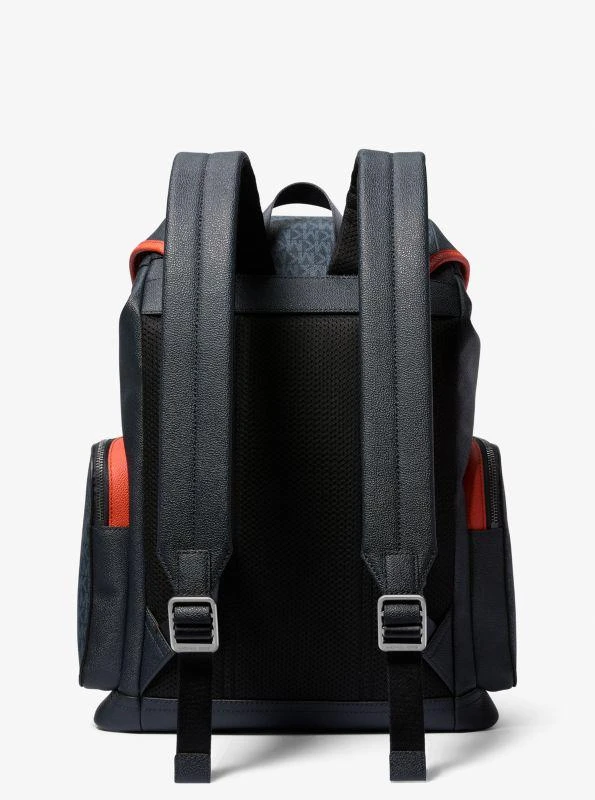 Michael Kors Cooper Color-Block Signature Logo Backpack 3