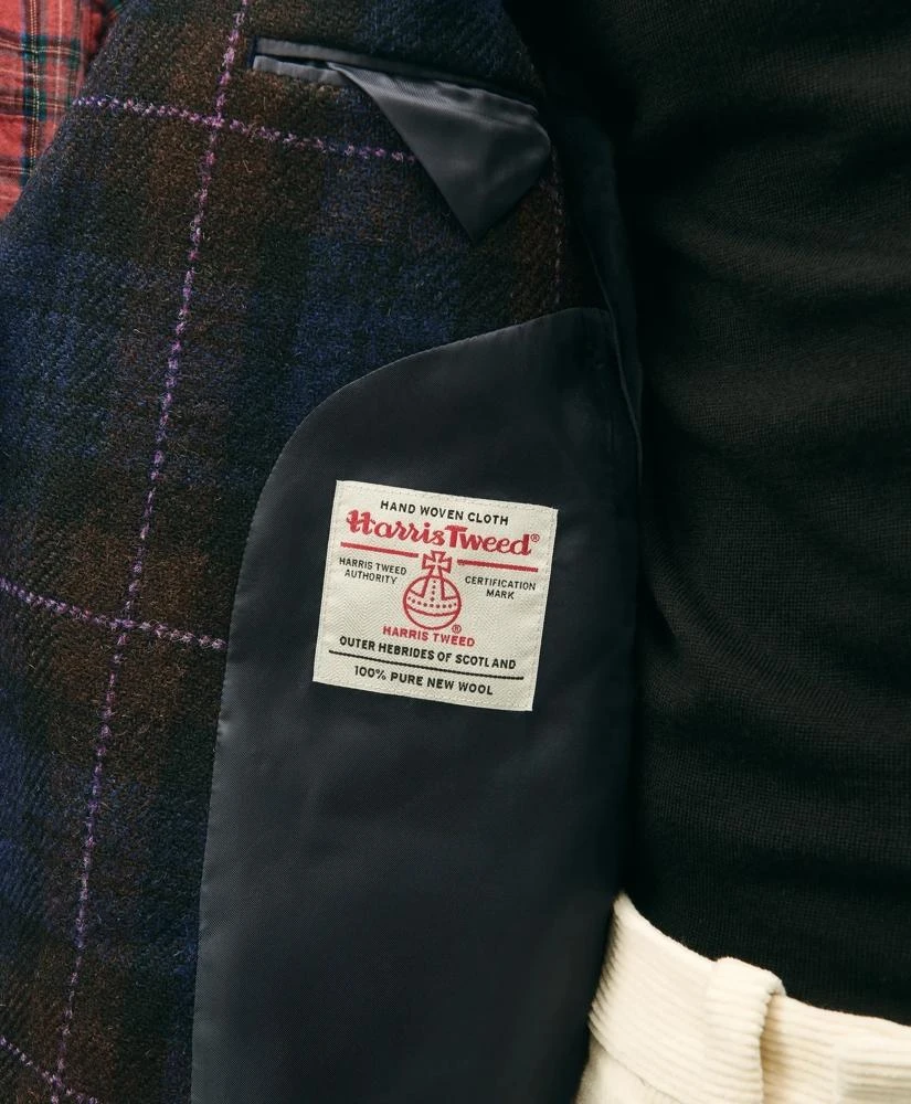 Brooks Brothers 1818 No. 1 Sack Sport Coat in Checked Harris Tweed 3