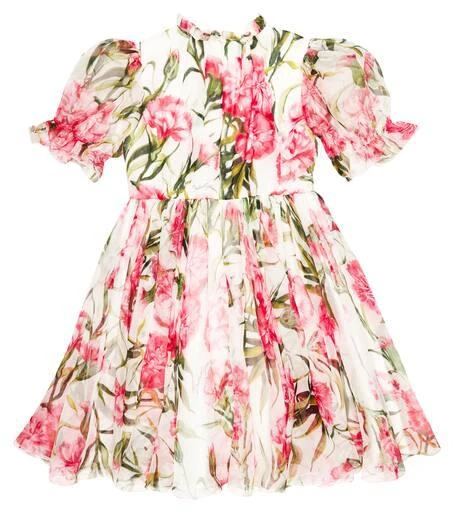 Dolce 
Gabbana Floral silk dress 4