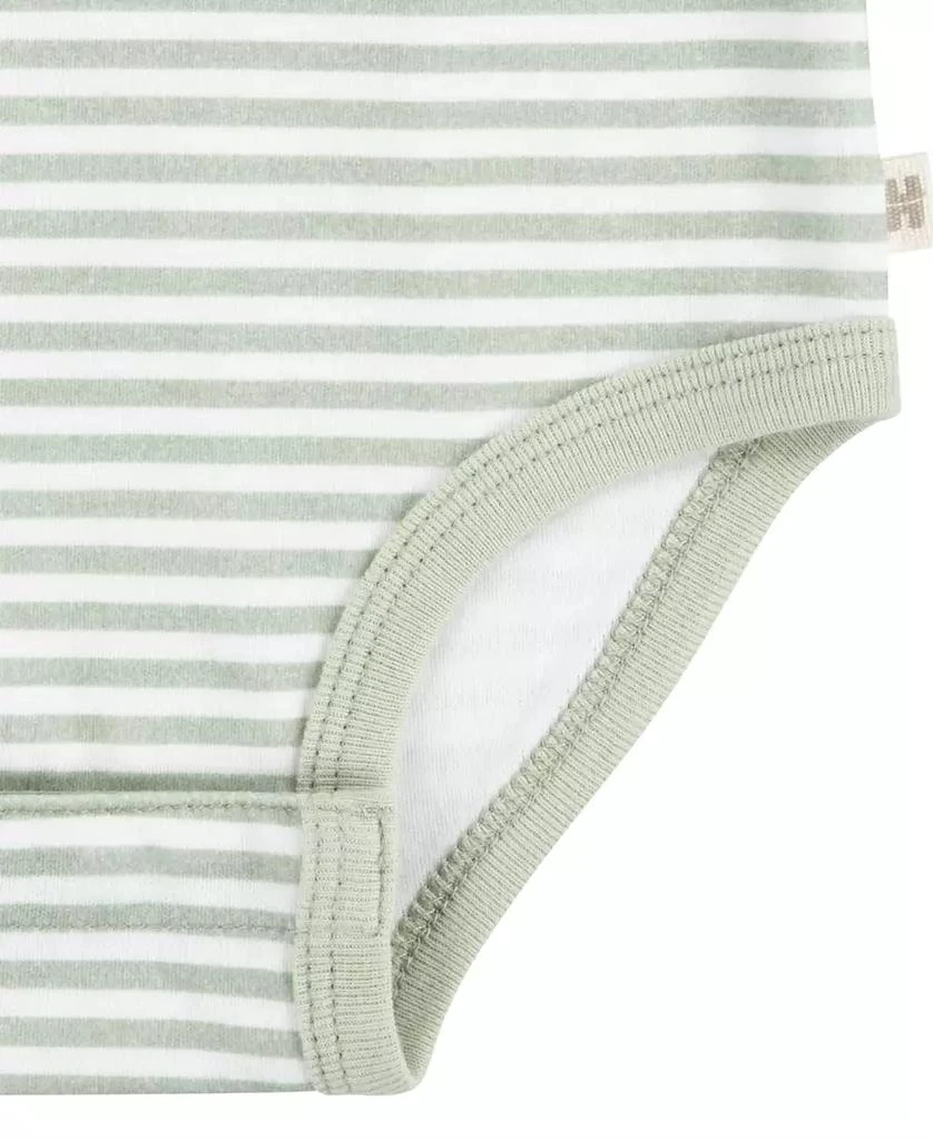 Huggies Baby Boys Organic Short Sleeve Bodysuits 3-Pack 3