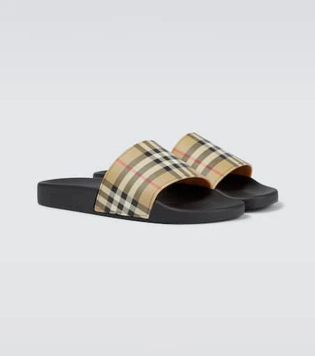 Burberry Vintage checked slides 5