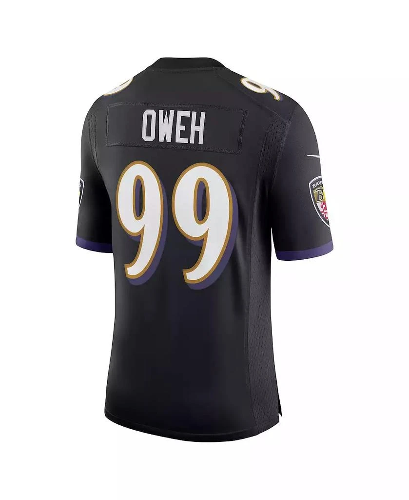 NIKE Men's Odafe Oweh Baltimore Ravens Vapor Limited Jersey 3