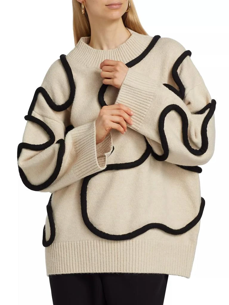 Simon Miller Leith Squiggle Knit Sweater 3