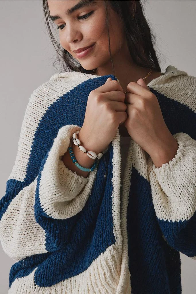 BDG BDG Tyler Oversized Striped Knit Hooded Cardigan 2