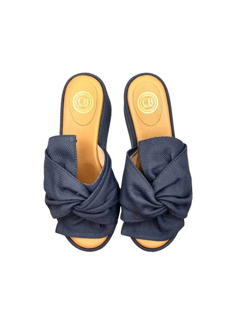 Camilla Benedetti Designs Women's Italia Wedge In Marine 3