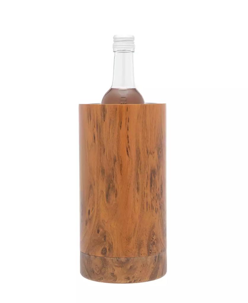 Cambridge Silversmiths Wood Decal Insulated Wine Chiller
