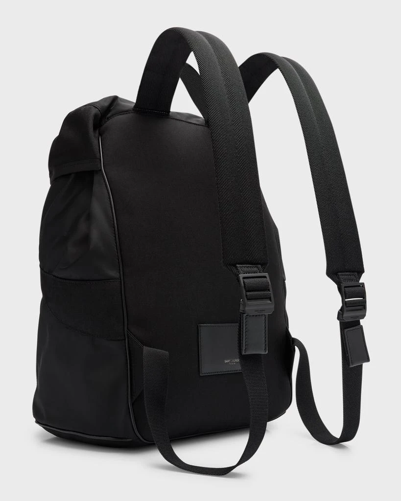Yves Saint Laurent Men's Nylon and Leather Backpack 5