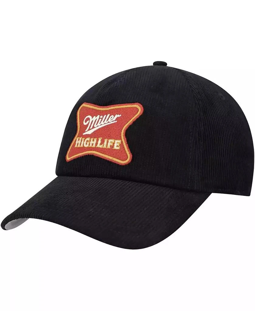 American Needle Men's Black Miller Roscoe Corduroy Adjustable Hat 1