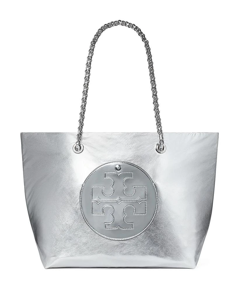 Tory Burch Ella Metallic Nylon Tote Bag 1