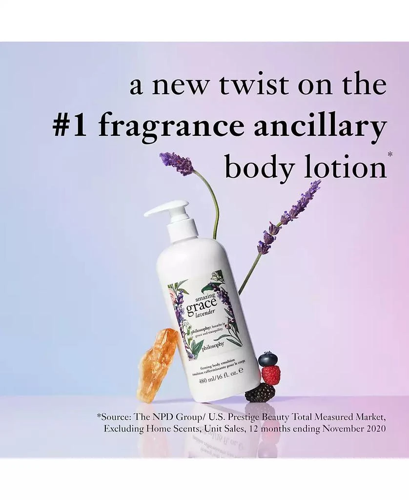 philosophy Amazing Grace Lavender Firming Body Emulsion, 16 oz. 3