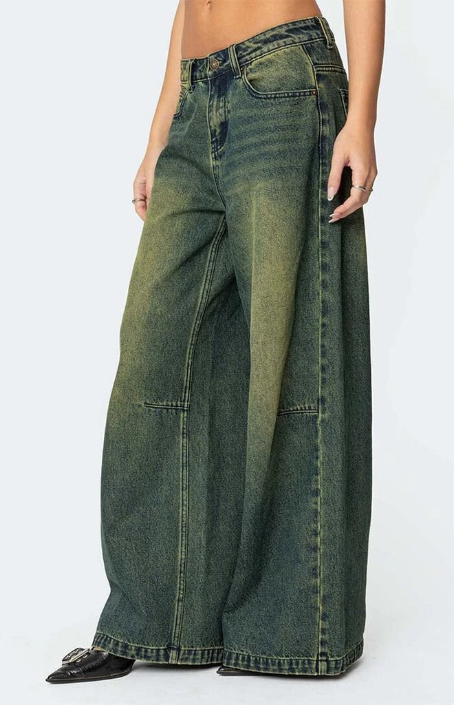 Edikted Shawn Washed Low Rise Jeans 4