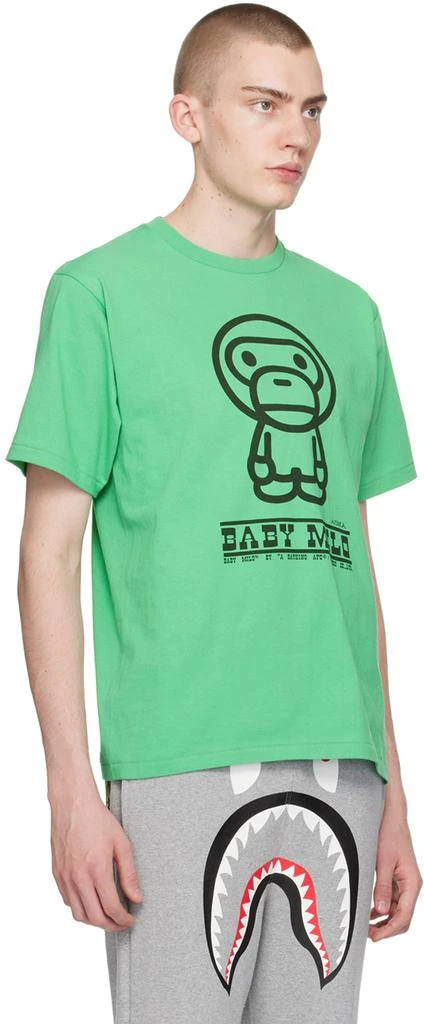 Bape Green Classic Baby Milo T-Shirt 2