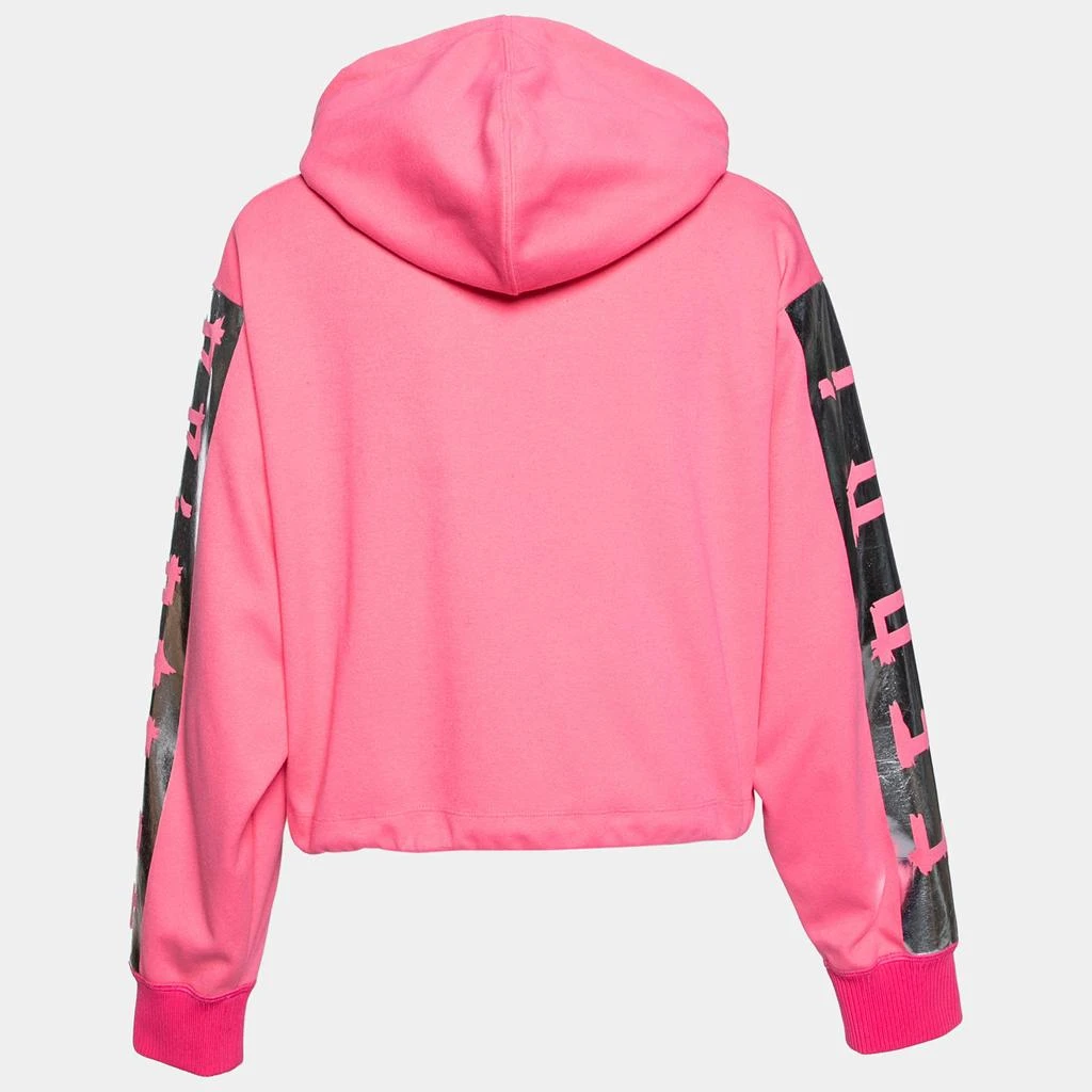 Fendi Fendi Pink Knit Nicki Minaj Printed and Embroidered Hoodie M 2