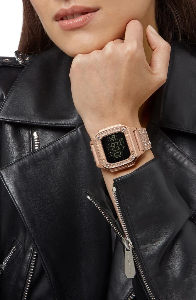Philipp Plein Hyper $hock Square Bracelet Watch, 44mm 2