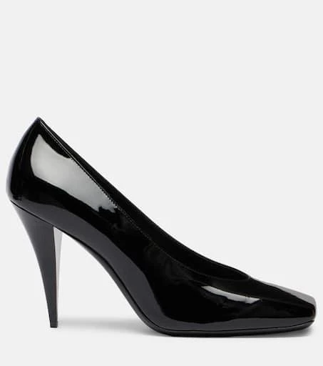 Givenchy Sliced Square 95 patent leather pumps 4