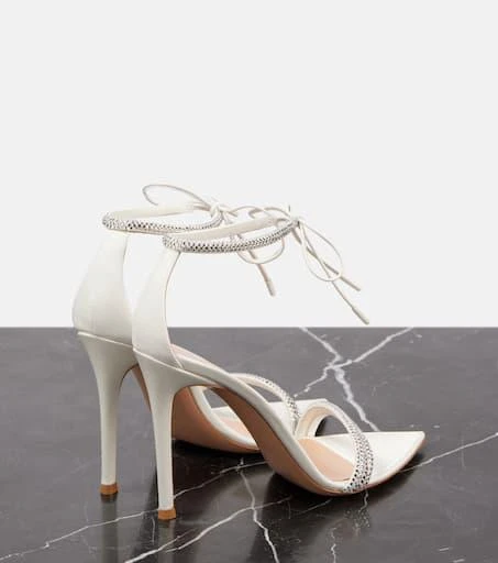 Gianvito Rossi Bridal Montecarlo 105 embellished sandals 2