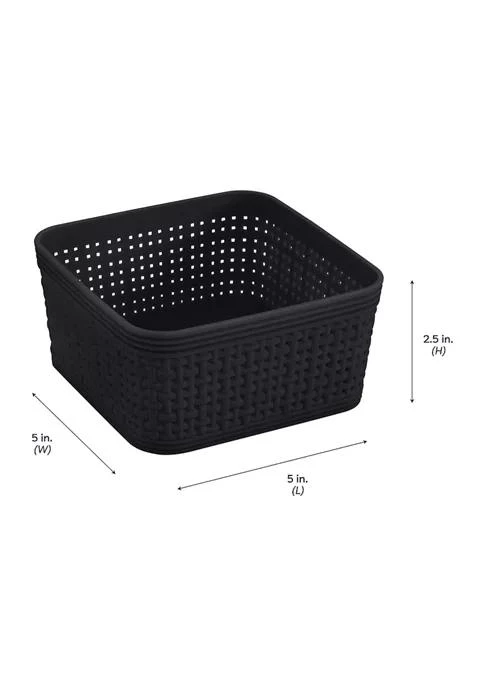 Simplify 5 Pack Organizing Set In Black 5