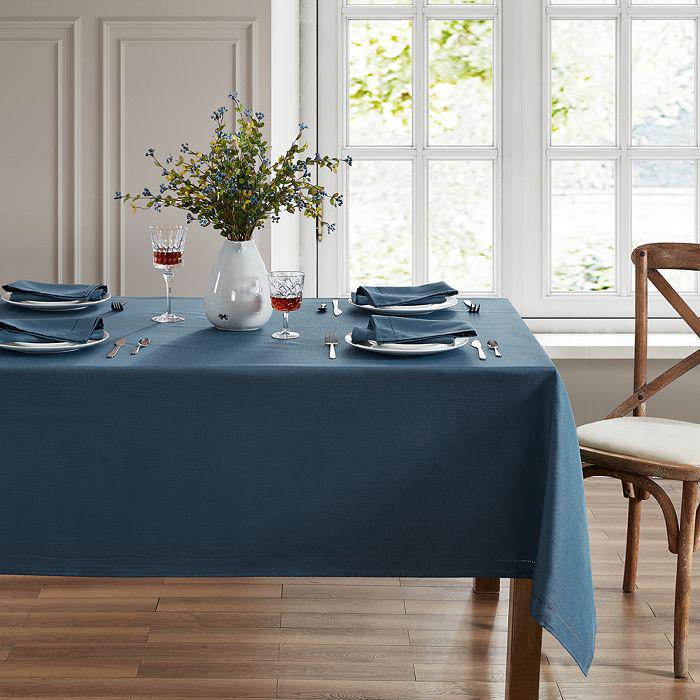 Elrene Home Fashions Alison Hemstitch Tablecloth, 52" x 52"