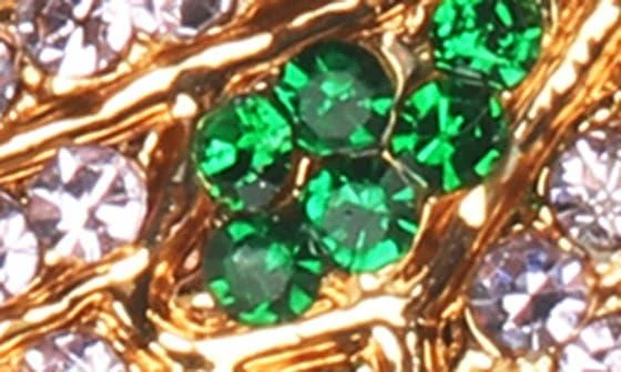 EYE CANDY LOS ANGELES Flutter Pave Crystal Butterfly Earrings 3