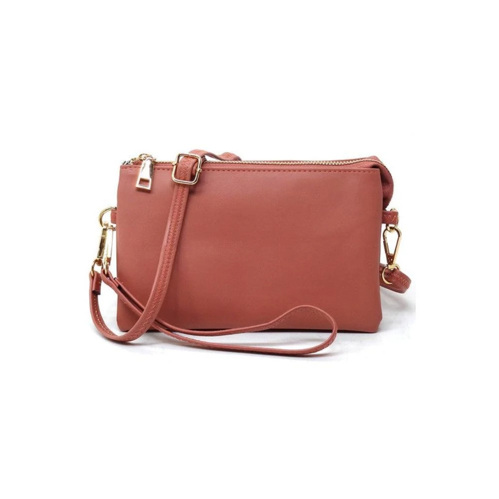 FASHNZFAB Fashion Crossbody Bag Clutch Wristlet 7