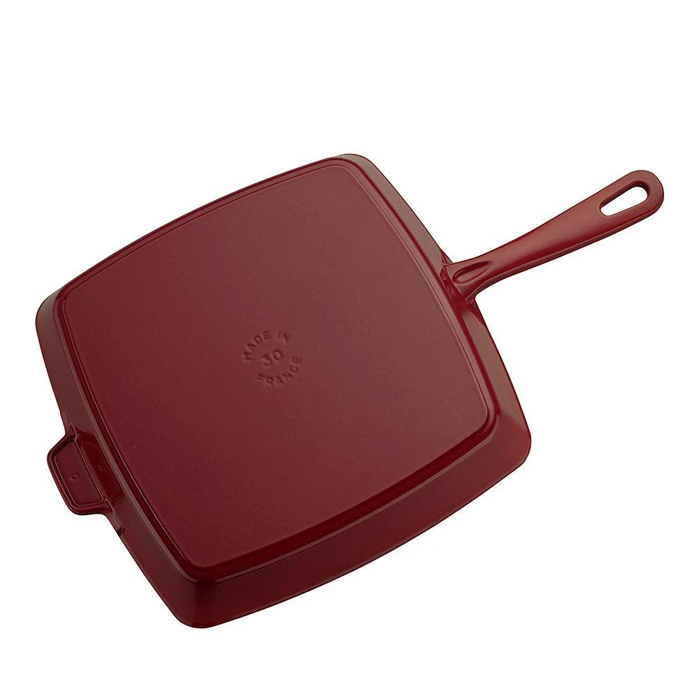 Staub Cast Iron 12" Square Grill Pan 3