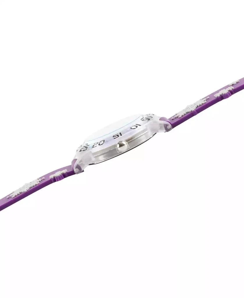 ewatchfactory Disney Frozen 2 Elsa and Anna Girls' Clear Plastic Time Teacher Watch 32mm 4