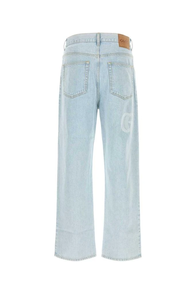 Gucci Gucci GG Logo Printed Baggy Jeans 2