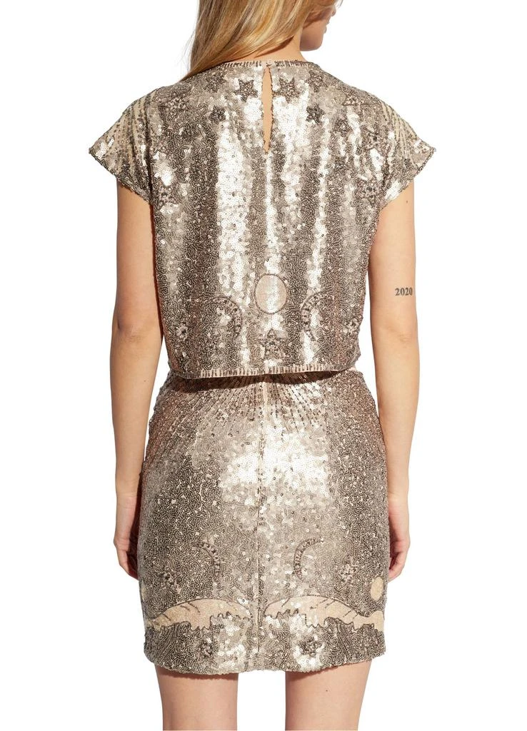 ALL SAINTS Etta sequinned top 3