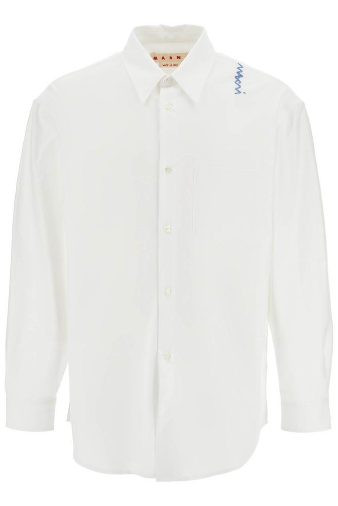 Marni 'oxford shirt with pocket detail