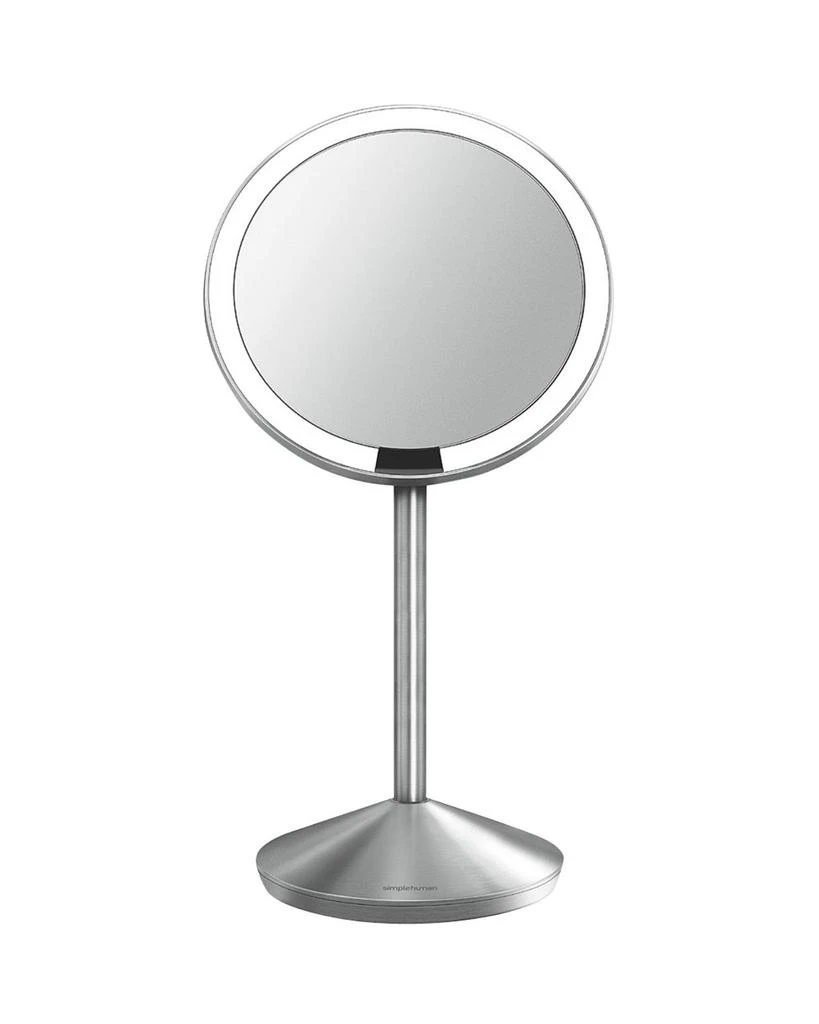 simplehuman Mini Sensor Makeup Mirror with Travel Case, 5", 10x Magnification 1