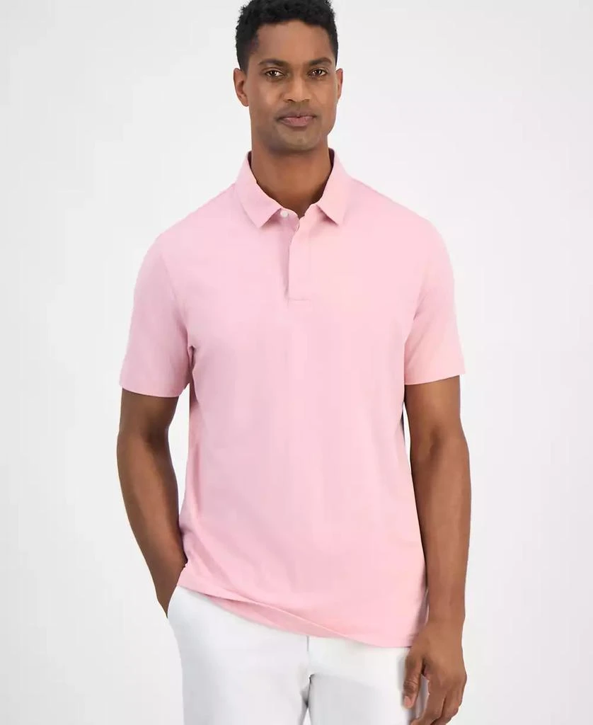 Club Room Men's Pima Knit Polo Shirt, Exclusively at Macy's 1