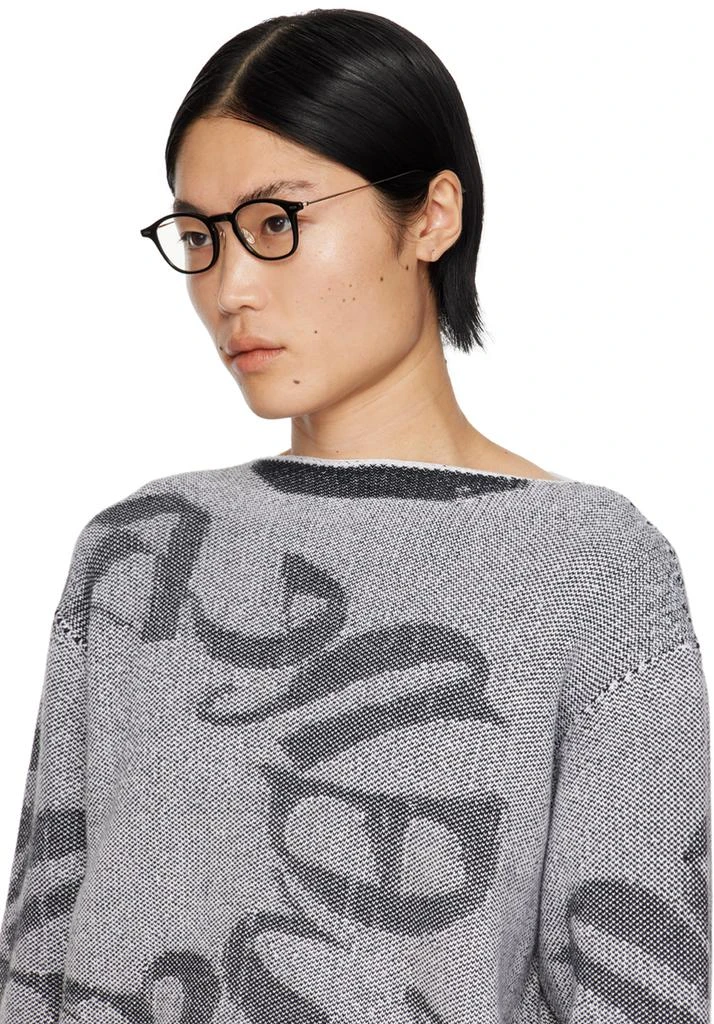 YUICHI TOYAMA. Black & Gold Kikusui Glasses 4