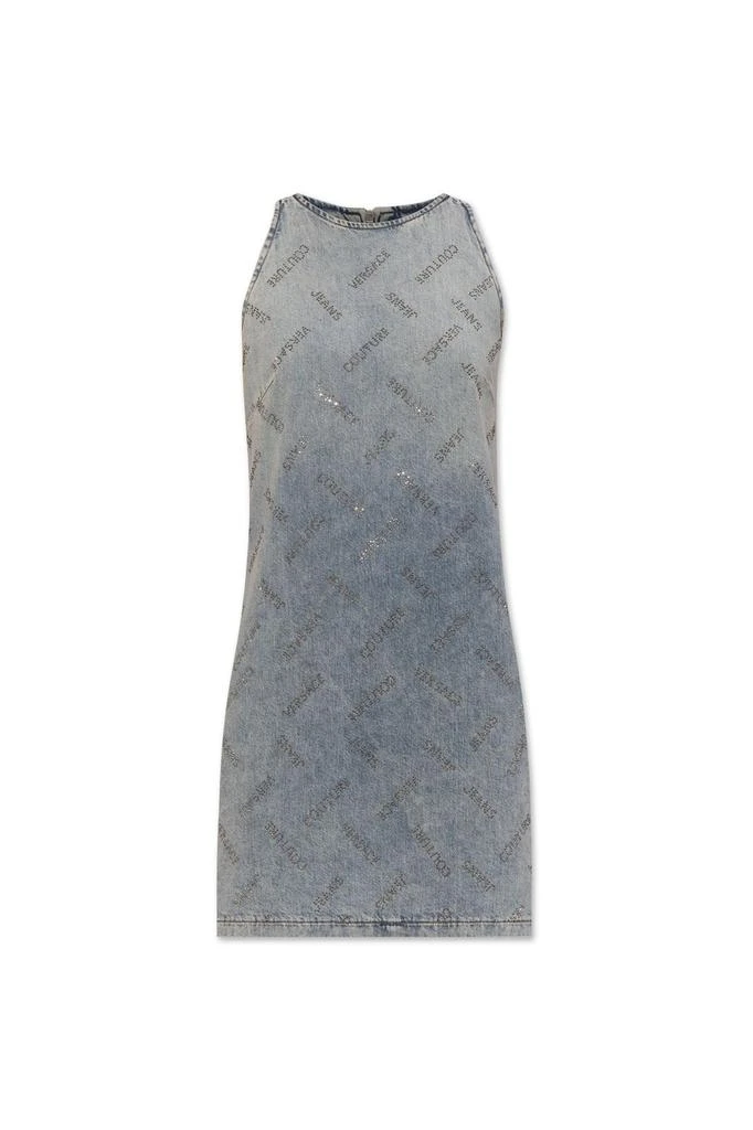 Versace Versace Jeans Couture Logo Print Mini Dress 1