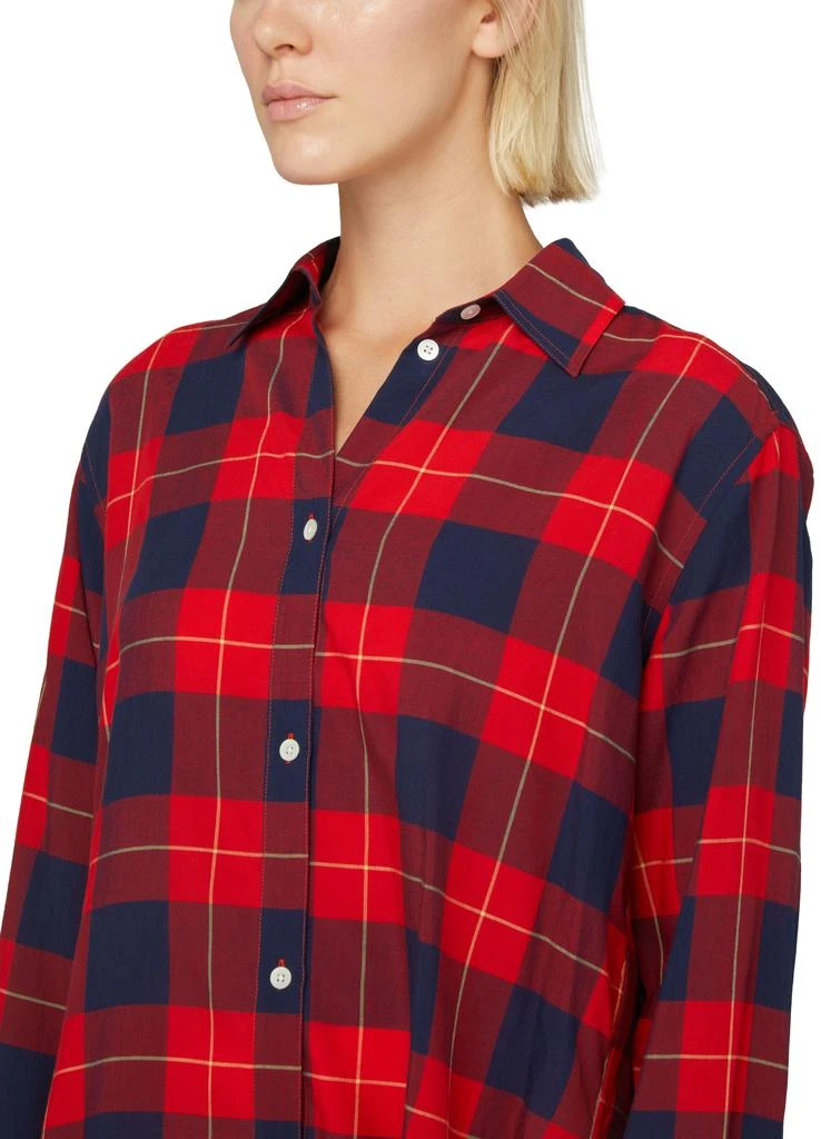 Totême Tartan lyocell shirt 4