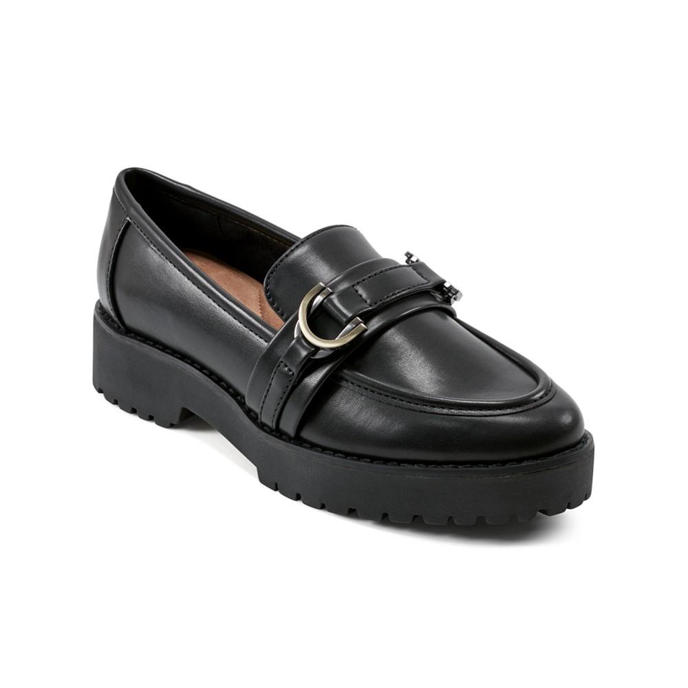 Easy Spirit Women's Magdala Slip-On Almond Toe Casual Loafers