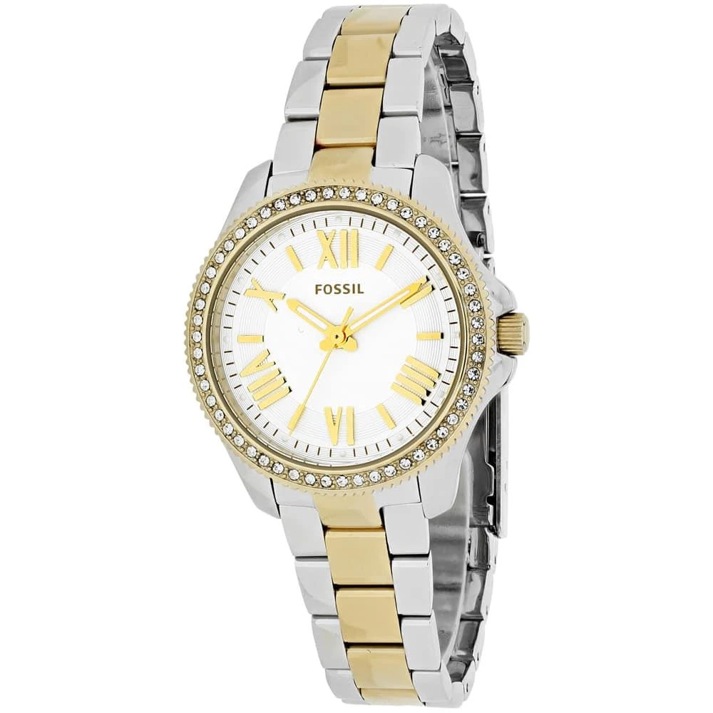 Fossil Women
s Cecile White Dial Watch