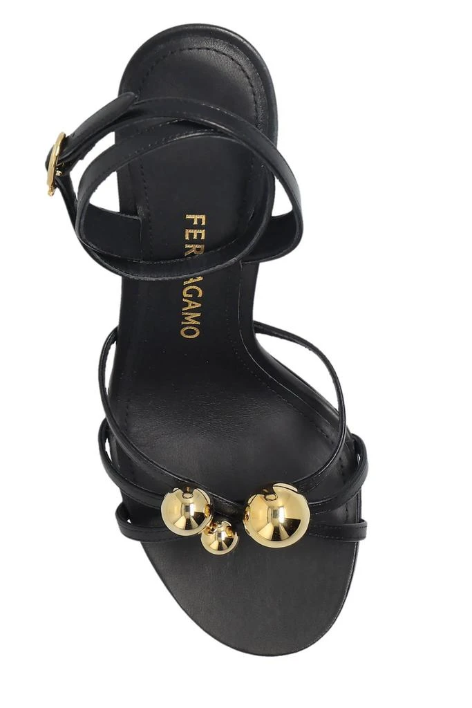 Salvatore Ferragamo Ferragamo Spherical Heel Sandals 4
