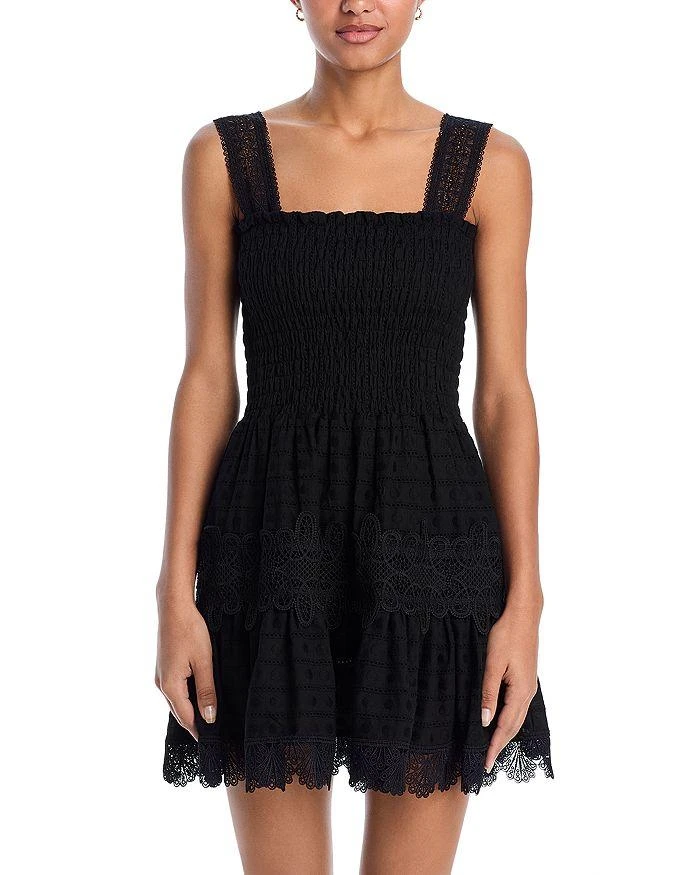 Waimari Leah Smocked Mini Dress 6