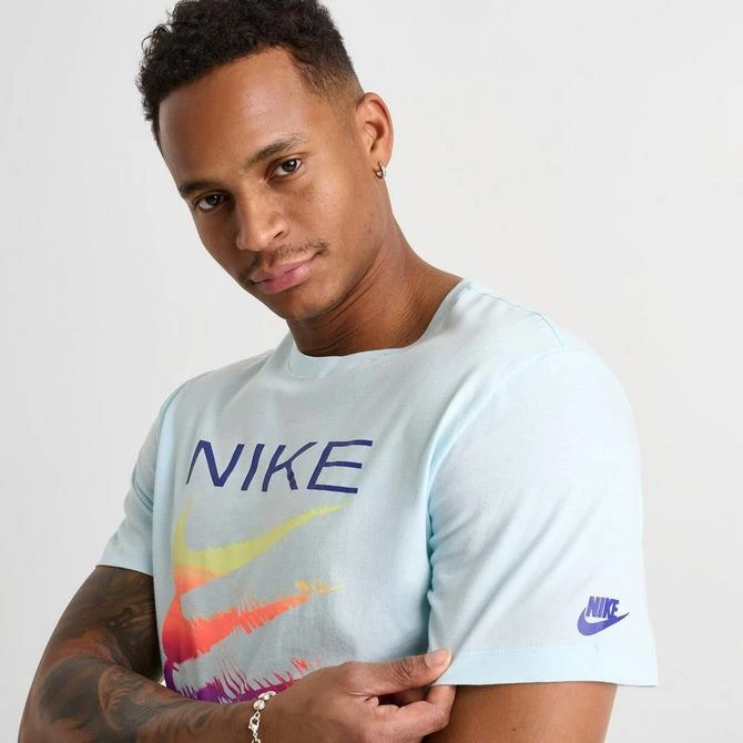 NIKE Men's Nike Sportswear Triple Swoosh T-Shirt 6