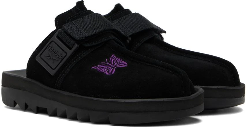 Reebok Black Needles Edition Beatnik Slippers 4